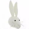 Fiona Walker Dierenkop Wit Konijn - Mini -Speelgoedwinkel 867038 fiona walker fiona walker dierenkop wit konijn ilovespeelgoed 1
