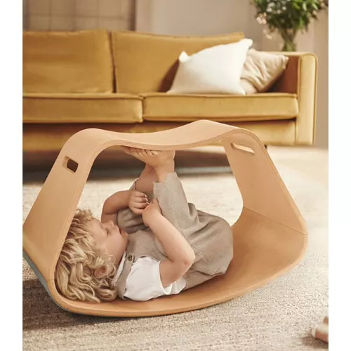 Wobbel Big Up Met Vilt - Lucht Blauw 8 Wobbel Big Up Met Vilt - Lucht Blauw - Afbeelding 6