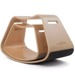 Wobbel Big Up Met Vilt - Babymuis Donkergrijs -Speelgoedwinkel aupbm wobbel up met vilt babymuis lichtgrijs ilovespeelgoed.nl 1