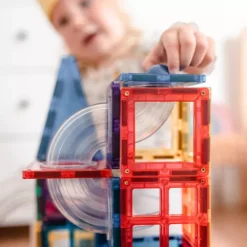 Connetix Magnetische Tegels Knikkerbaan - 92st -Speelgoedwinkel connetix knikkerbaan 92st 2