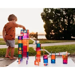 Connetix Magnetische Tegels Knikkerbaan - 92st -Speelgoedwinkel connetix knikkerbaan 92st 8