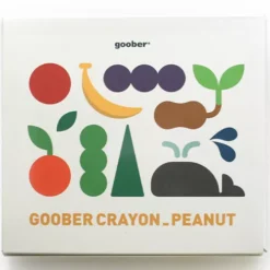 Goober Waskrijtjes Pindavorm - 8st -Speelgoedwinkel goober waskrijtjes peanut 8st 3