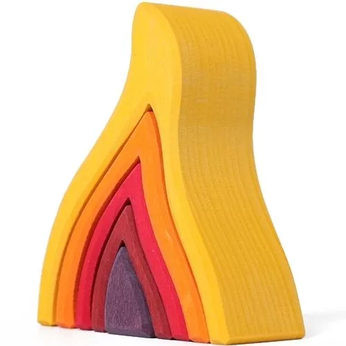 Grimm's Vormenset Element Vuur - Klein 3 Grimm's Vormenset Element Vuur - Klein