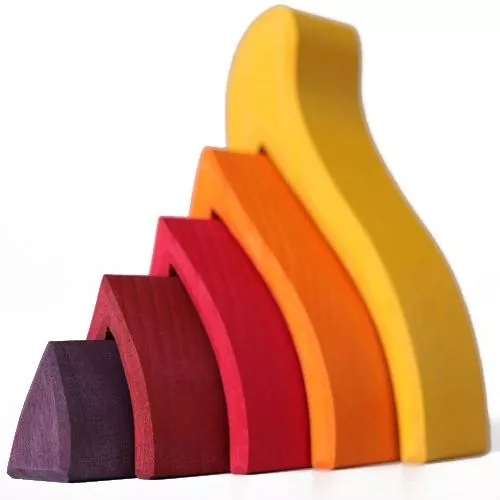 Grimm's Vormenset Element Vuur - Klein 10 Grimm's Vormenset Element Vuur - Klein - Afbeelding 8