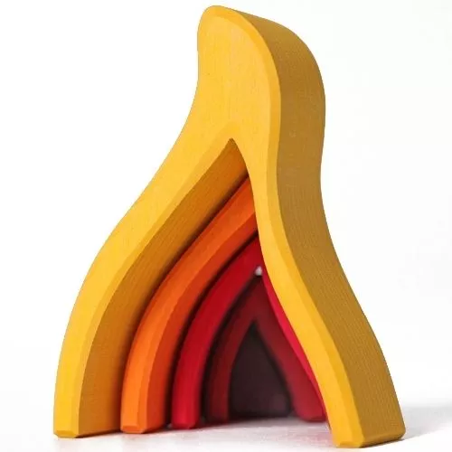 Grimm's Vormenset Element Vuur - Klein 9 Grimm's Vormenset Element Vuur - Klein - Afbeelding 7