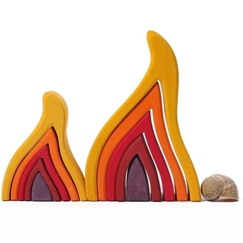 Grimm's Vormenset Element Vuur - Klein 7 Grimm's Vormenset Element Vuur - Klein - Afbeelding 5