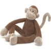 Jellycat Knuffelaap Slackajack Monkey - S - 33 Cm 2 Jellycat Knuffelaap Slackajack Monkey - S - 33 Cm -Speelgoedwinkel jellycat knuffelaap slackajack monkey1