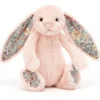 Jellycat Knuffelkonijn Blossom Lichtroze - S - 18 Cm -Speelgoedwinkel jellycat knuffelkonijn blossom lichtroze s