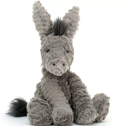 Jellycat Fuddlewuddle Knuffelezel - 23 Cm 3 Jellycat Fuddlewuddle Knuffelezel - 23 Cm
