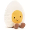 Jellycat Amuseables Knuffel Gekookt Ei - 23 Cm -Speelgoedwinkel jellycat knuffe gekookt lei 23 cm