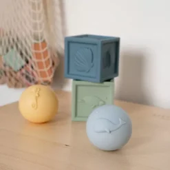 Little Dutch Sensorische Blokken En Ballen - Ocean - 4st -Speelgoedwinkel little dutch blokken en ballen ocean 4st 5