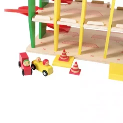 Moulin Roty Parkeergarage Met Benzinepomp - 12-delig -Speelgoedwinkel moulin roty garage 12 delig 1