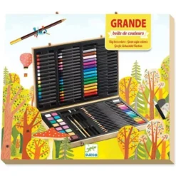 Djeco Tekendoos Kleuren - 78st -Speelgoedwinkel tekendoos2