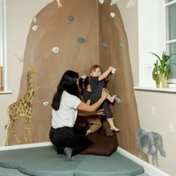 That's Mine Klimgrepen Voor Muur Van Beton Of Steen 8st - Latte - Large -Speelgoedwinkel that s mine klimgrepen klimrots 3 1