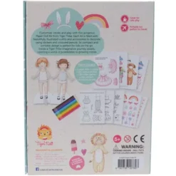 Tiger Tribe Aankleedpoppen - Vintage -Speelgoedwinkel tiger tribe paper dolls kit vintage 3760220