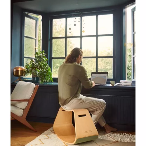 Wobbel Big Up Met Vilt - Lucht Blauw 5 Wobbel Big Up Met Vilt - Lucht Blauw - Afbeelding 3